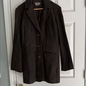 Women's Brown Leather Jacket